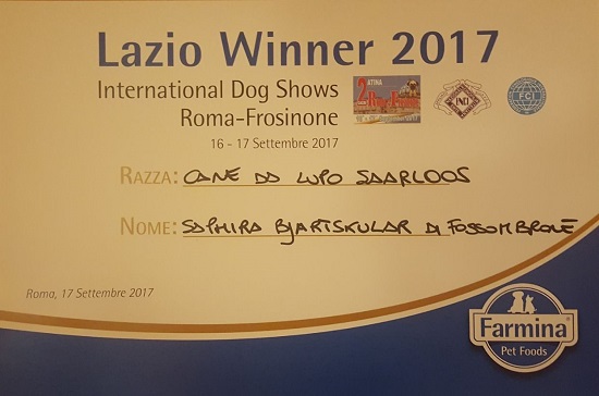 CACIB Frosinone 2017