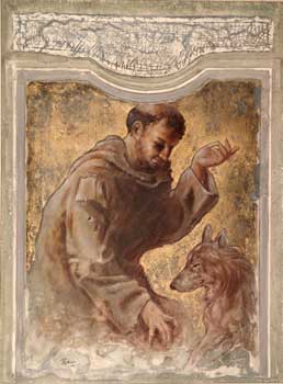 San Francesco e il lupo di Gubbio